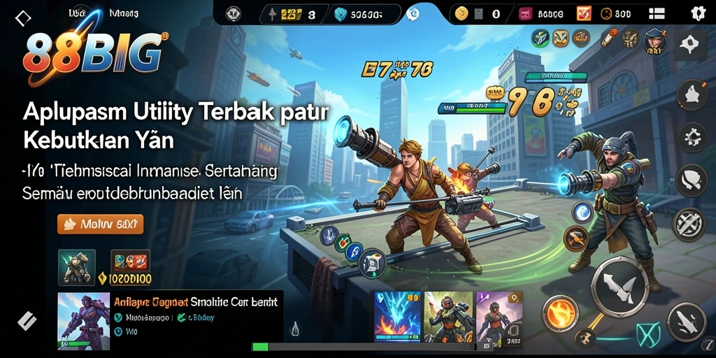 Tampilan antarmuka pengguna 88BIG yang modern dan mudah digunakan.