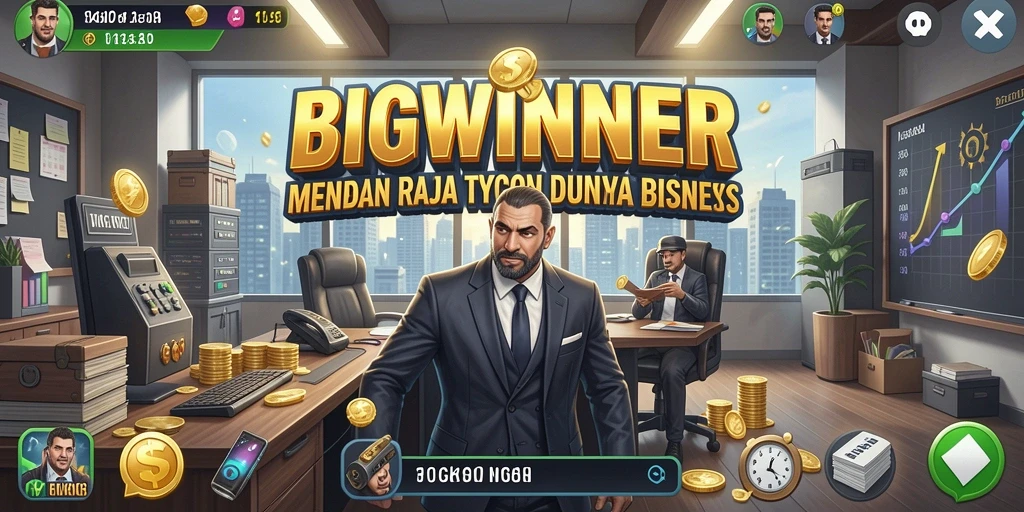 Tampilan gameplay dari BIGWINNER yang seru dan penuh strategi.