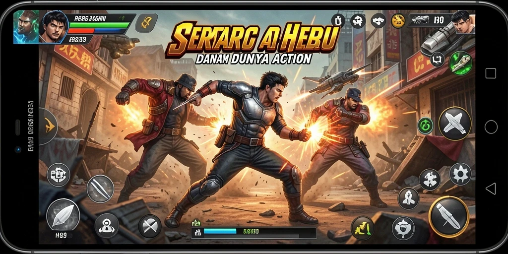 Tampilan gameplay H89 dengan pertarungan yang mendebarkan dan grafis menawan.