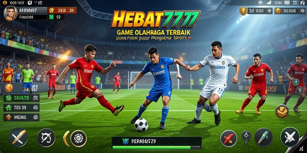 Tampilan menarik dari gameplay HEBAT777 yang penuh aksi olahraga.