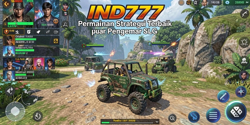 Tampilan gameplay seru dan strategis di IND777.