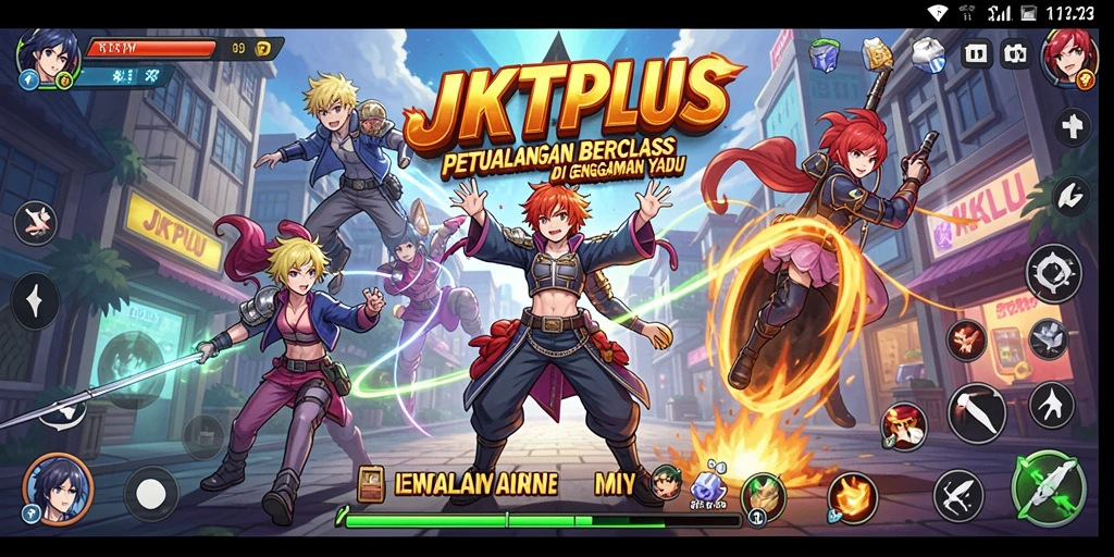Gameplay seru dan karakter anime yang mengagumkan.