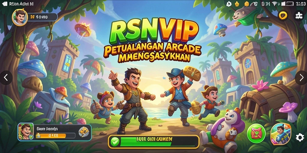 Tangkapan layar gameplay RSNVIP yang menunjukkan aksi seru dan tantangan.