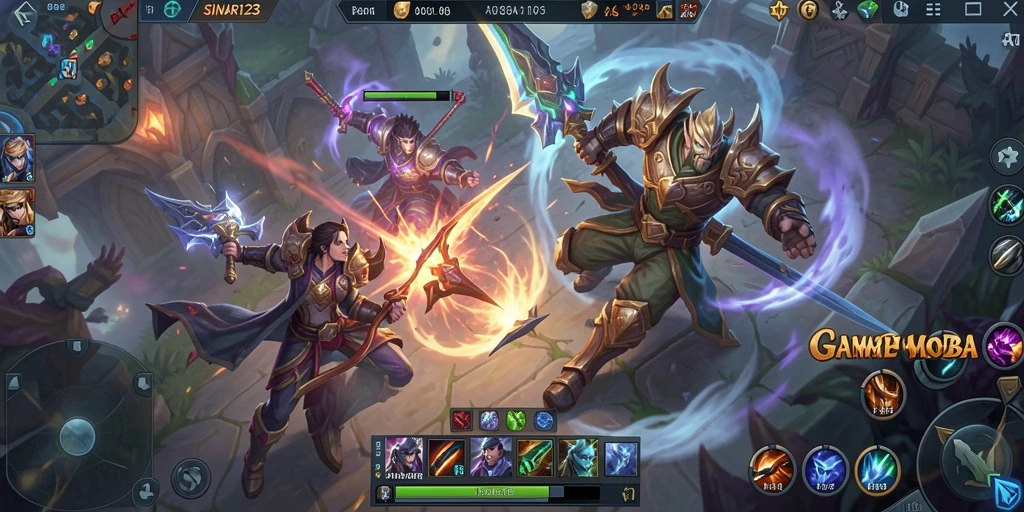 Tampilan gameplay SINAR123 yang menarik dan dinamis.