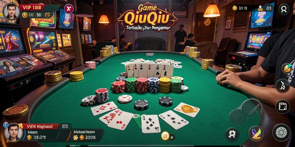 Screenshot gameplay QiuQiu di VIP188 yang seru dan menarik.