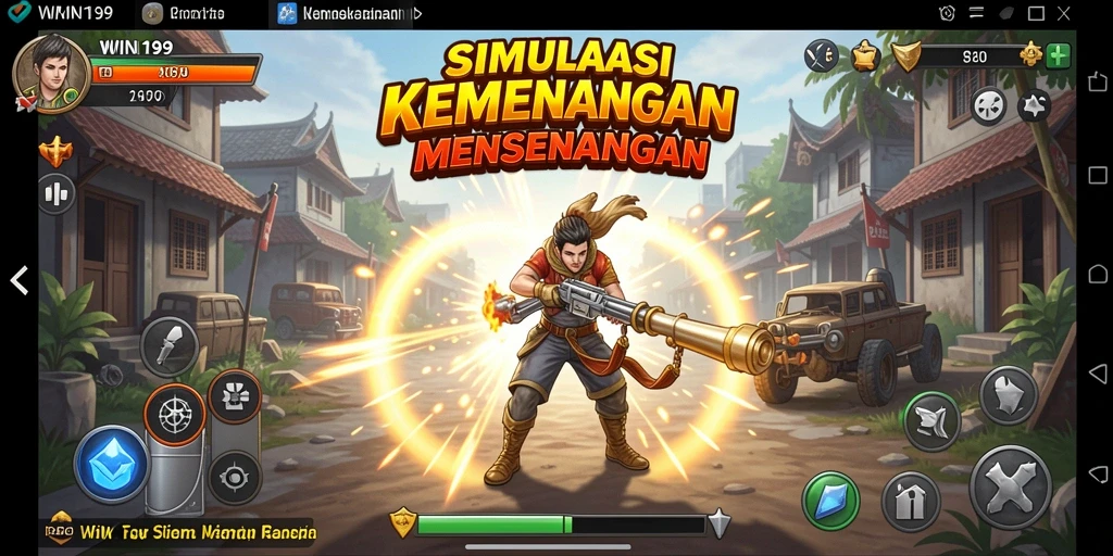 Tampilan gameplay <strong>WIN199</strong> yang menampilkan interaksi dan simulasi menarik.