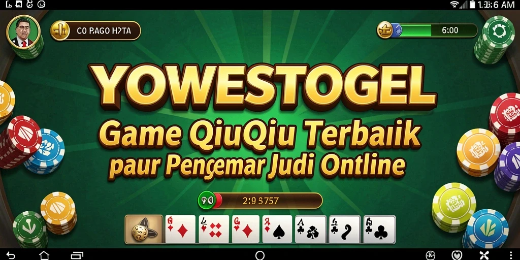 Tampilan gameplay menarik dari YOWESTOGEL QiuQiu.